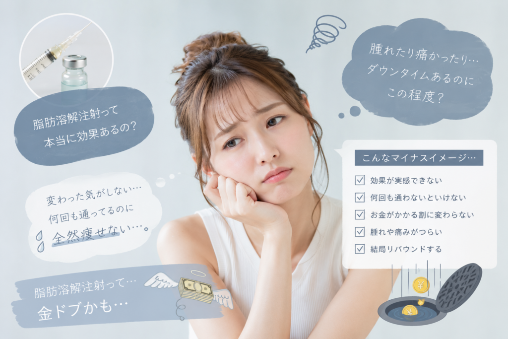 脂肪溶解注射のイメージ